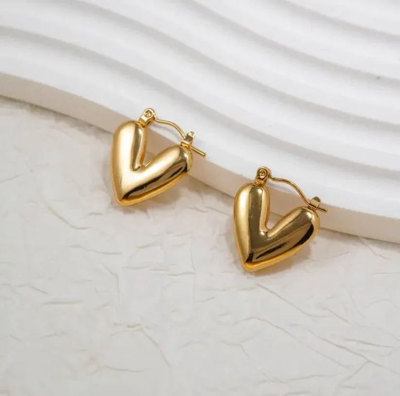 Heart shape earring