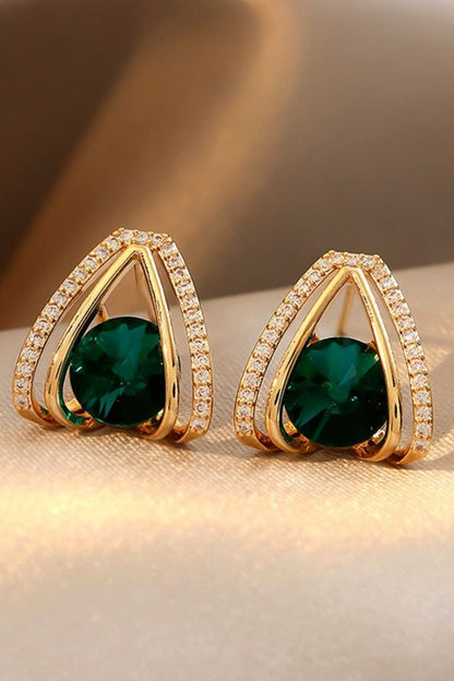 Curved-V Stud Tops pair