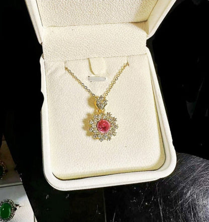 Diamond jewellery set