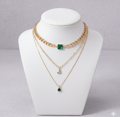 linked chain necklace ❤️