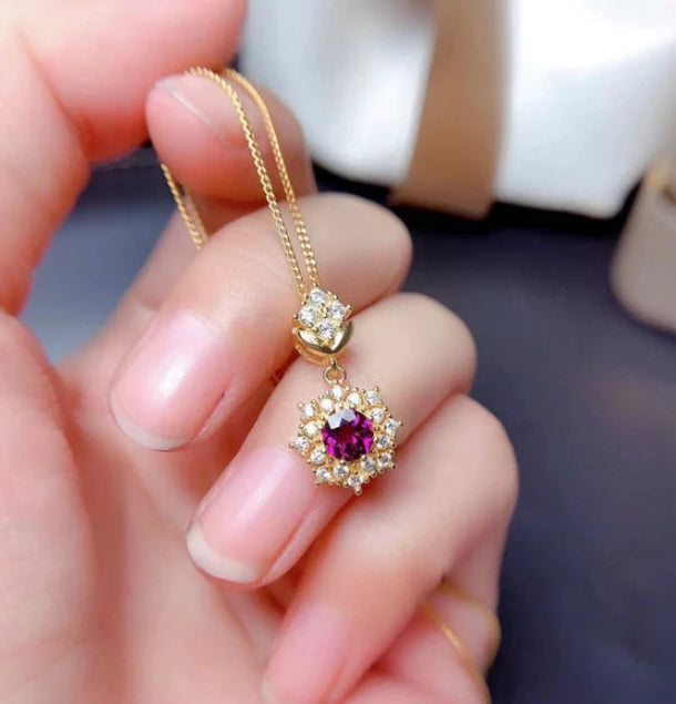 Diamond jewellery set