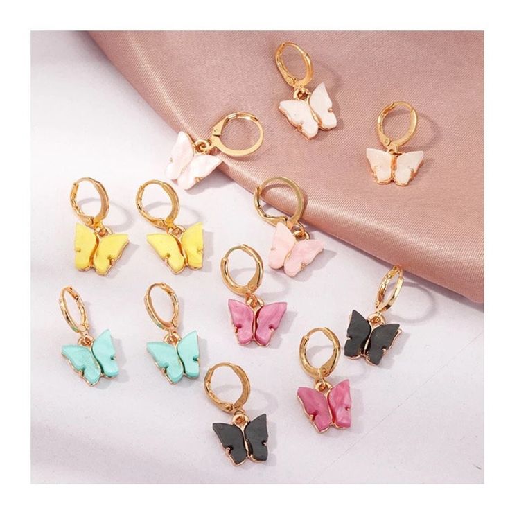 Butterfly earrings