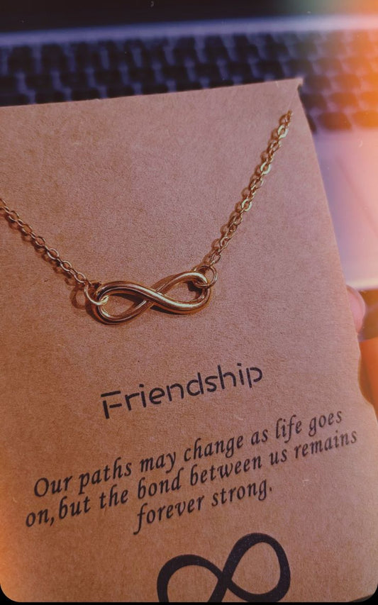 Infinity friendship necklace ♾️